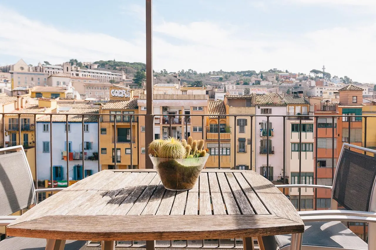 Sleep & Stay Luxury Top Floor Apt With Terrace Girona Apartment